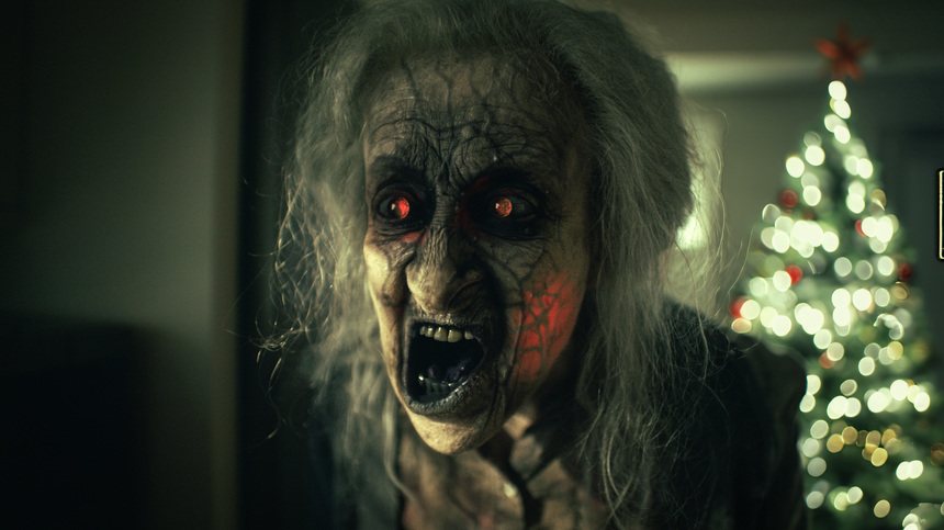 UNHOLY NIGHT: Teaser And Images Come Wrapped in a Bloody Bow For Fantasia-Bound Horror Comedy